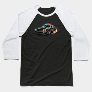 Police Cruiser Baseball T-Shirt